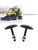 Rustproof DualPoint Contact Snow Plow  Skid Shoes Kit 2pcs Steel Set Fit for SportsmanRanger  ATV UTV 2873423