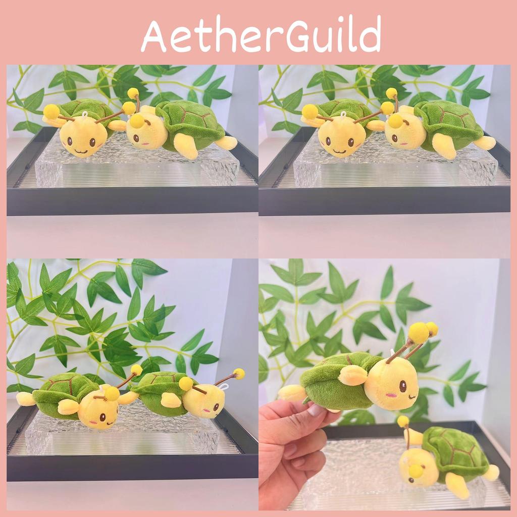 Green Turtle Charming Plush Doll Keychain Cozy And Soft For Collectors Gifts And