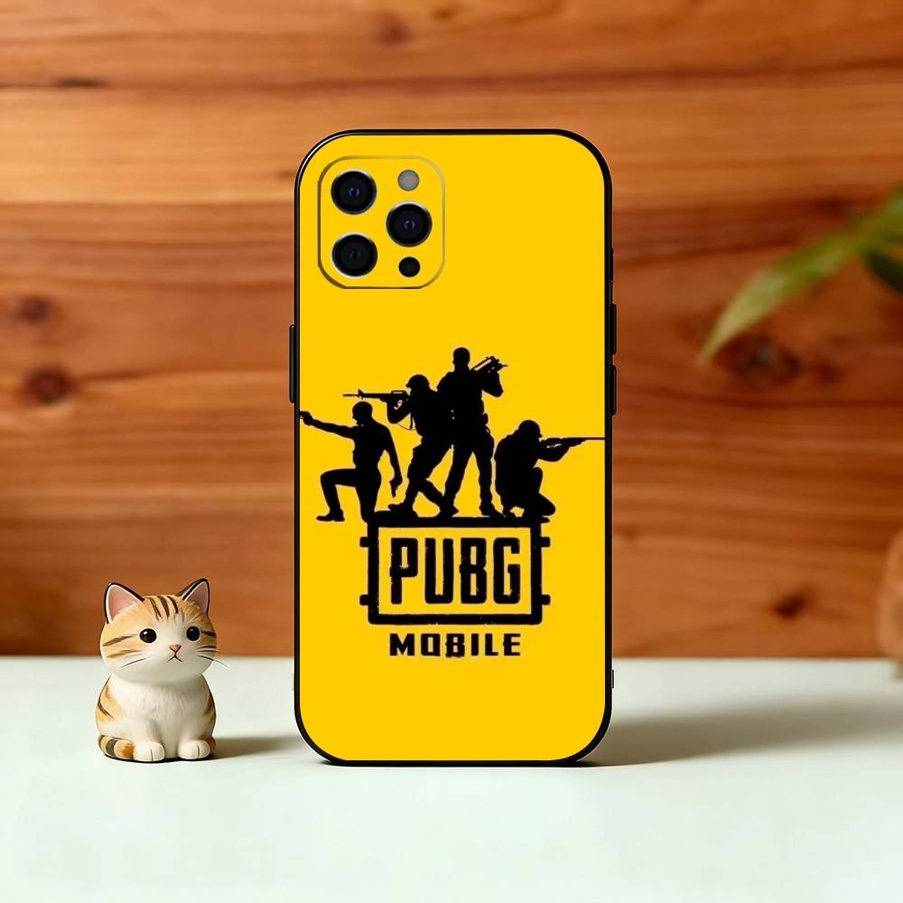 P-U-B-G Phone Case Silicone Soft For IPhone 17 16 15 14 13 12 11 X XR Plus Pro Max Plus iPhone14ProMax