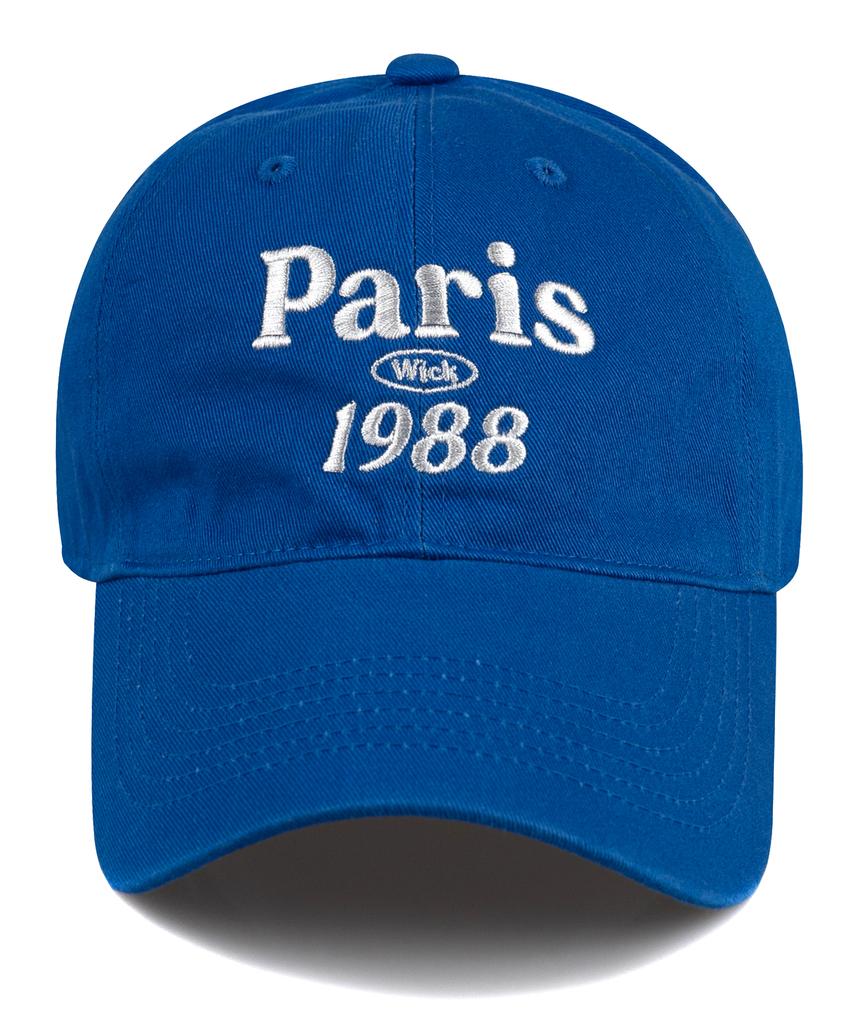 Wig Paris 1988 Washed Ball Cap - Blue
