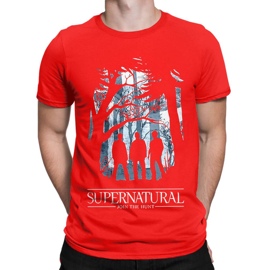 Dean Winchester Supernatural Accessories Men Women T Shirts Pure Cotton Tee Fashion Tshirt Clothing