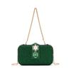 Neue Mode-Designerin Damen Große Diamant-Abendtasche Glänzender Strassstein Perle Hochzeitsfeier Crossbody-Tasche Luxus-Clutch Handtasche