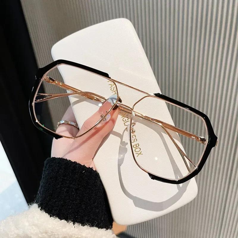 Oversized Sunglasses Women 2024 New Unique One Piece Fashion Sunglasses For Men UV400 Punk Glasses Trending Female Eyewear UV400