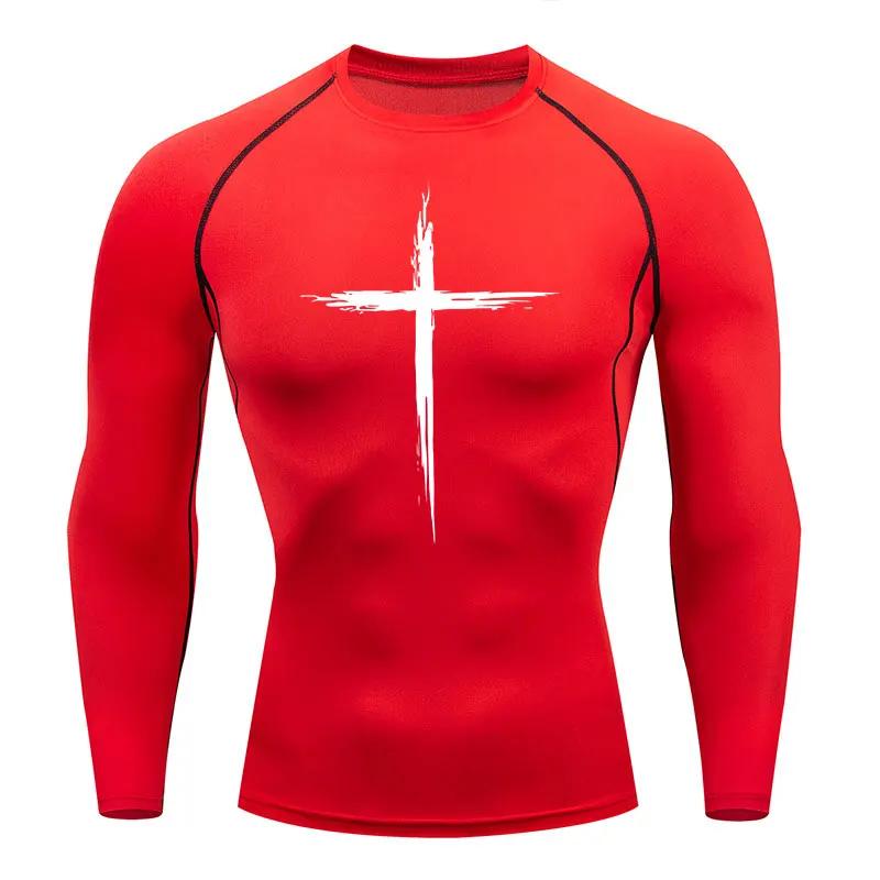 

Чоловічий швидковисихаючий спортивний одяг 2024, компресійна сорочка для бігу, спортивна сорочка для м’язів, спортивна майка, спортивні топи S-3XL L