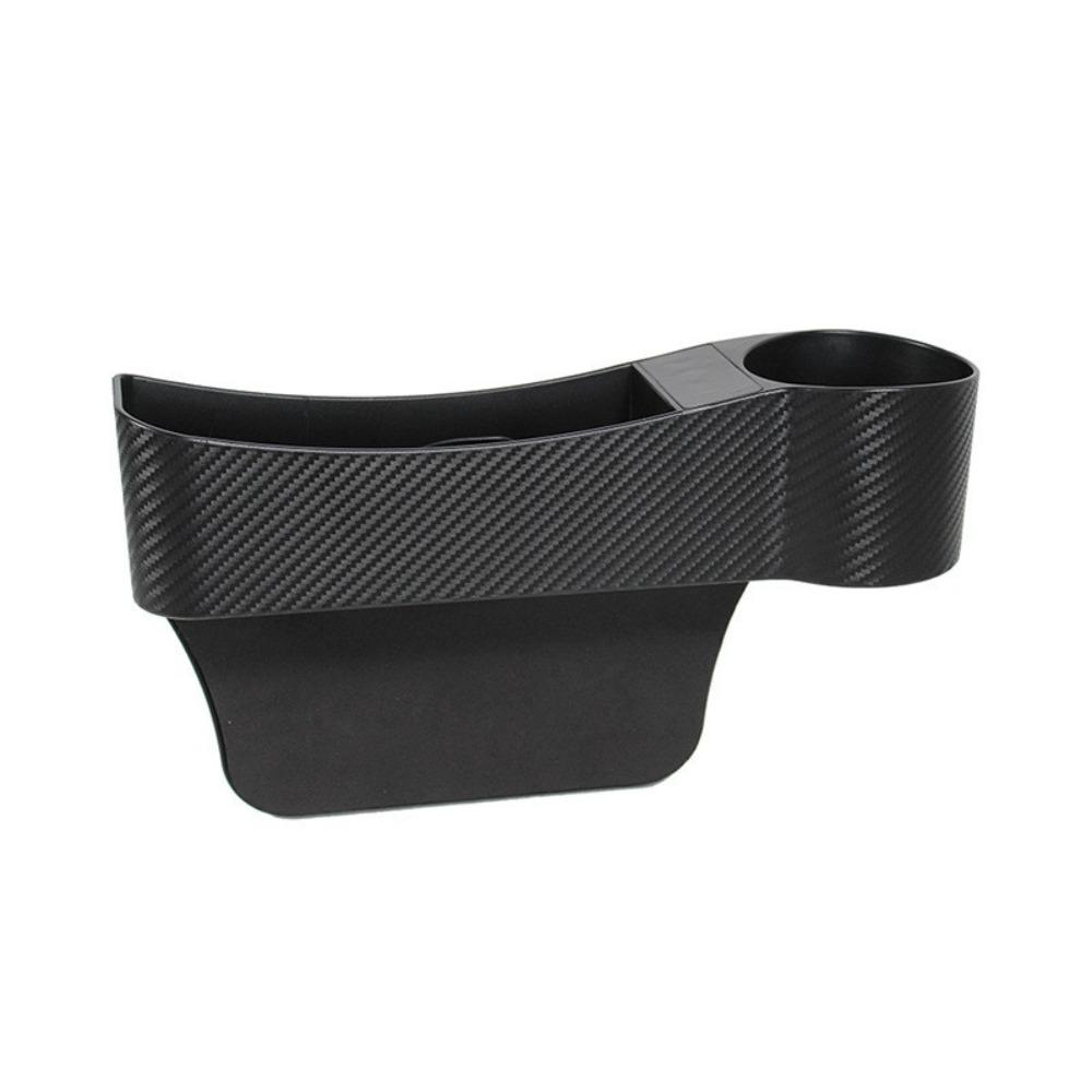 

Multi-functional Design Car Seat Storage Box Easy Install Seat Slot Storage Water Cup Holder чорний