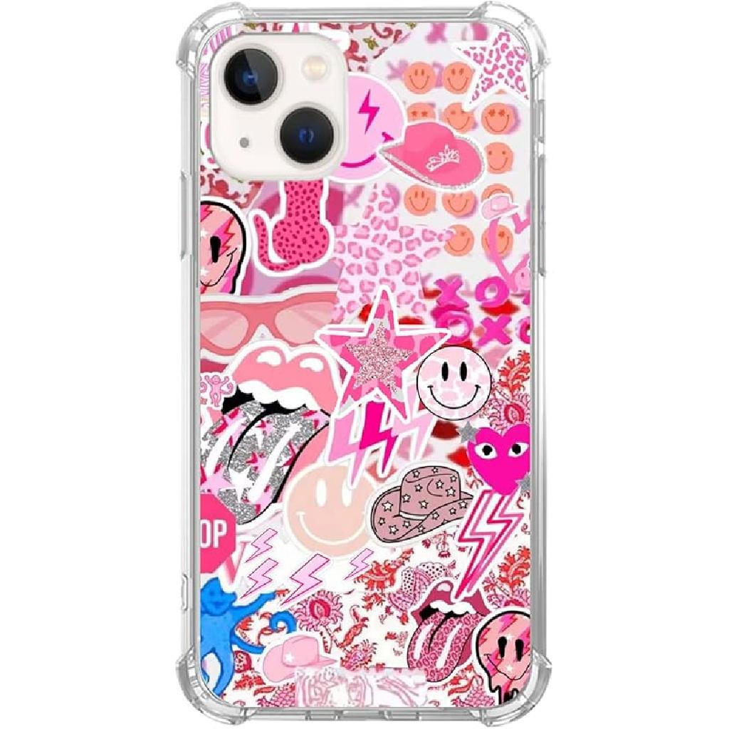Minimalist Christmas Tree Candy Berry Case Compatible with iPhone 15, Cute Christmas Case for iPhone 15 for Teens Men and Women, Cool Trendy TPU