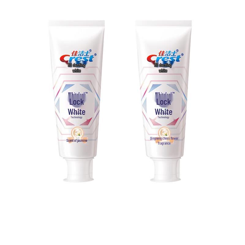 Crest Lock White Ultimate Whitening Toothpaste - Peach Blossom