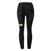 Women Fashion Pocket Wild Slim Fit Tight Pants