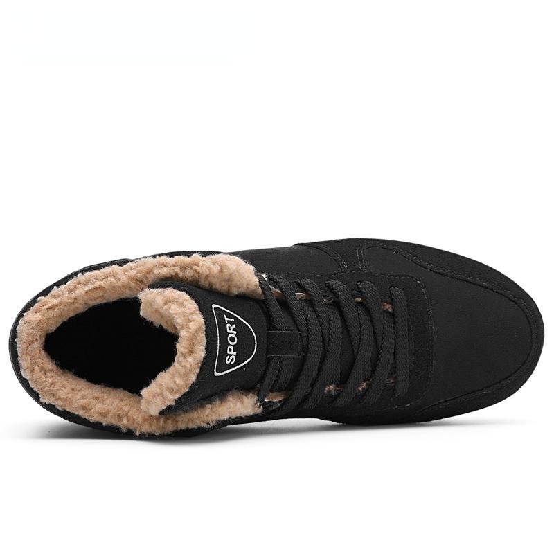 Men Shoes 2022 Men Winter Shoes Keep Warm Ankle Boots Plush Men'S Snow Boots Outdoor Sneakers Winter Work Shoes Hombre Botas