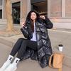 Winter New Hooded Down Cotton-padded Clothes Women's Medium and Long Loose Cotton-padded Jackets