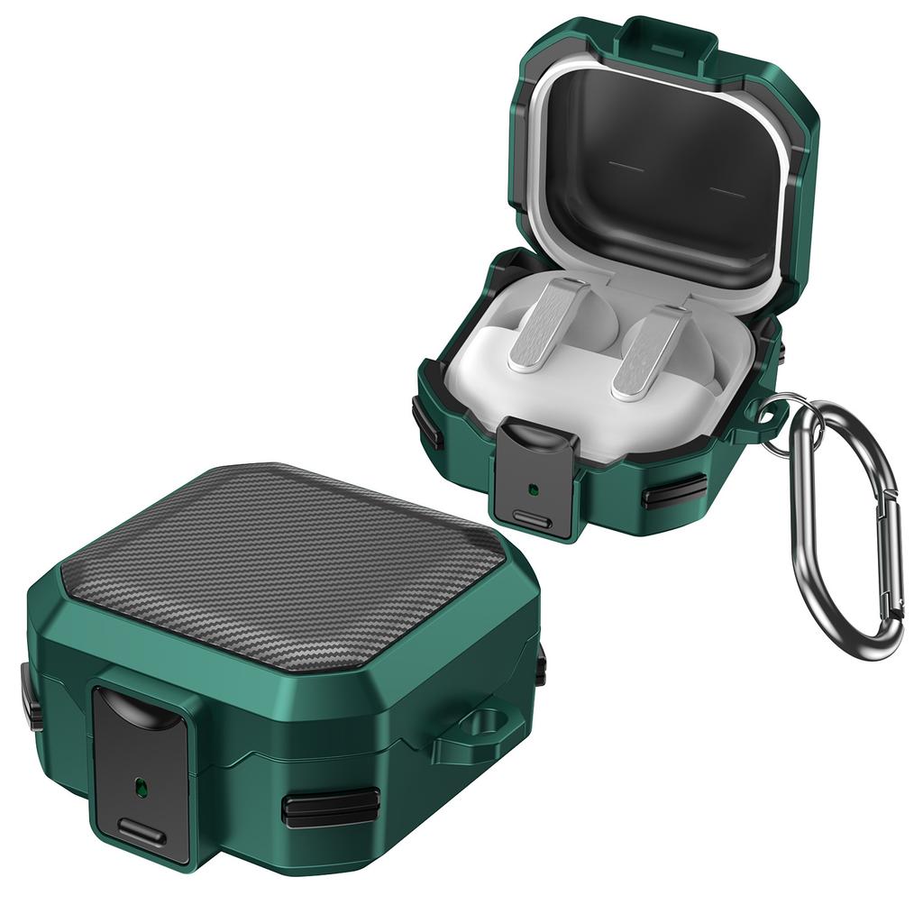 Applicable Galaxy Buds4 All-inclusive Anti-drop Earphone Cover Samsung Buds4pro Button Lock Bluetooth Earphone Case