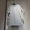 Camiseta de Algodón Unisex Transpirable de Secado Rápido, con Agujeros Laterales Respirables, Cuello Redondo, Manga Corta para Deportes al Aire Libre y Uso Casual