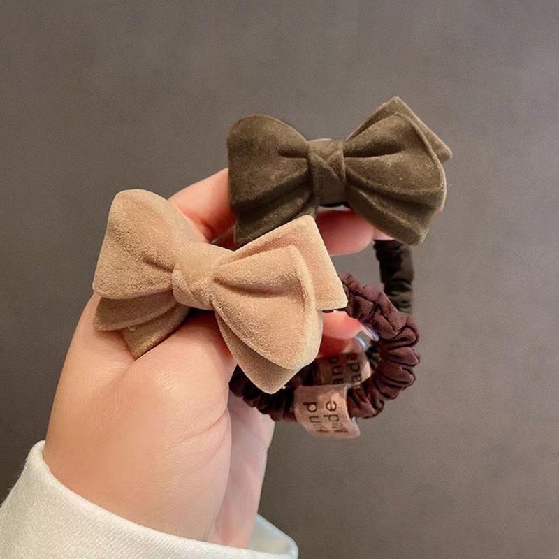 Cheap Fashion Rubber Bands Scrunchie Hair Rope High Elastic Hairband