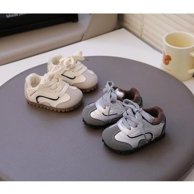 Winter neue Samt Baby Kleinkind Schuhe weiche Sohle rutschfest Damen und Herren Baby Baumwollschuhe warm kleine Brettschuhe