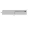 Meuble TV - SELSEY - VELDIO - 175 Cm - Taupe (gris-beige) - Suspendu