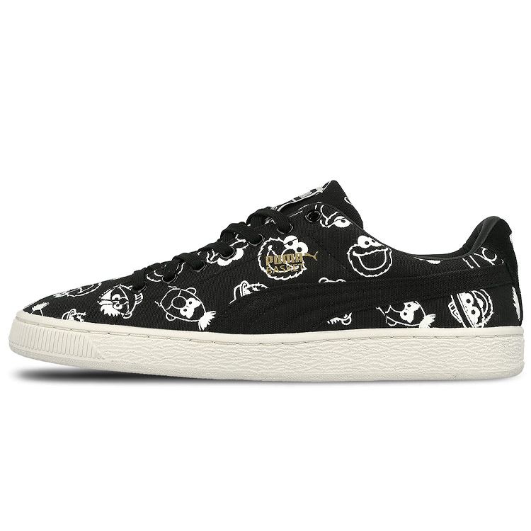 

Puma Sesame Street x Basket Черные кроссовки унисекс Puma-Black 363220-02
