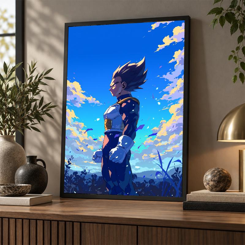 5D Diamond Painting Dragon Ball Vegeta DIY Full Drill Diamond Art Kit Home Decoration