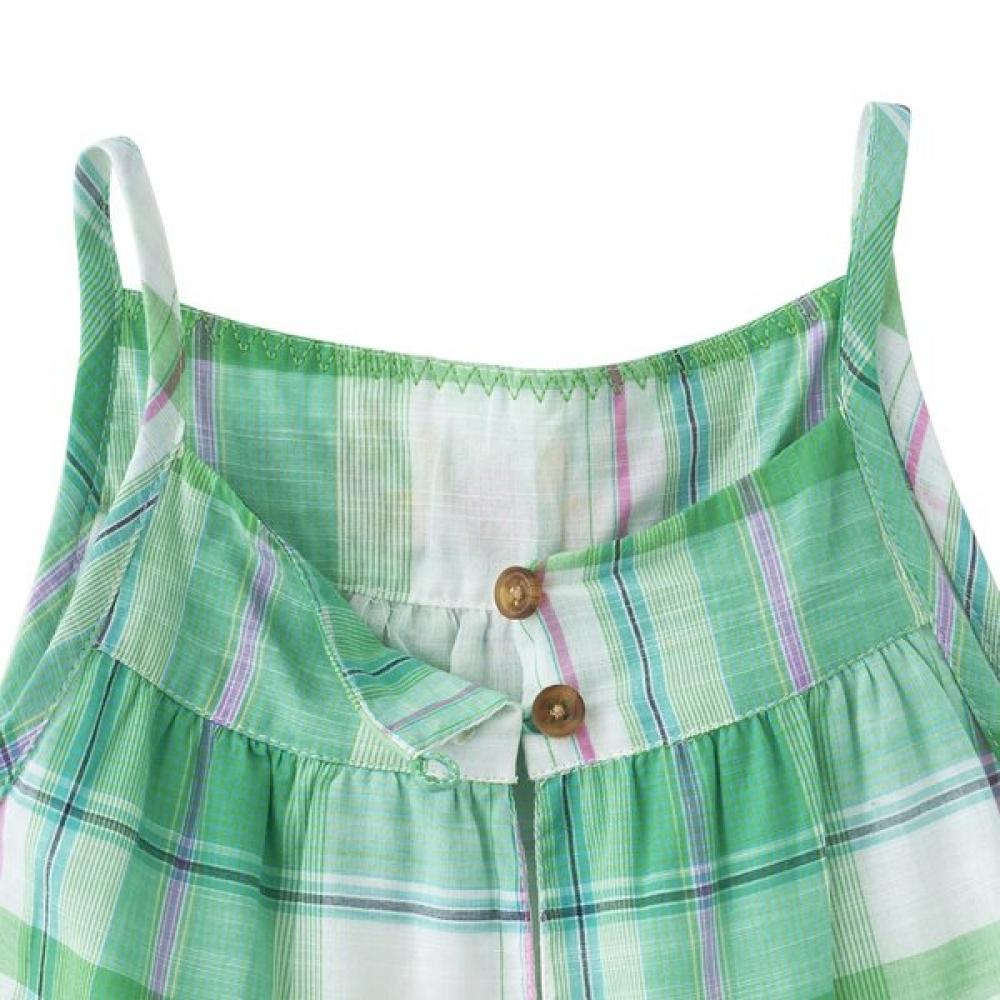 Bonton Sleeveless Check Dress 7617t 400 14