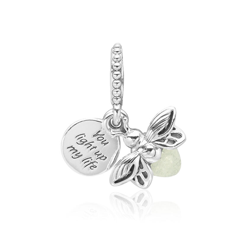 

Pandora Charm Dangle Firefly Glow in the Dark 799352C01 799352C01