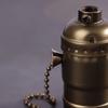 1Pc Vintage E26 E27 Aluminum Lamp Base Screw Light Screw Socket With Switch