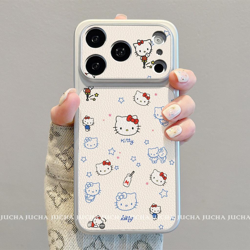 Applicable To Iphone11 Mobile Phone Case Personalized Cartoon 11pro All-inclusive Lens Anti-drop Belt Bracelet I Star Hello Kitty