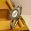 Golden Pearl Square Bracelet Watch - Women's Luxury Retro-Style Quartz Watch