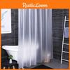 Peva Waterproof Bath Curtain Modern Minimalist Style With 3d Water Cube Pattern For Bathroom Decor