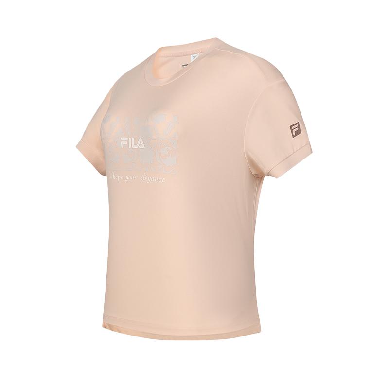 

New FILA T Shirt Women s Orange Pink A11W421110FPK 160/80A/S