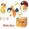 New Pok é mon Pok é Ball Transformation Ball Pikachu Charmander Eevee PVC Model Parent Child Interactive Toy Birthday Gift toys