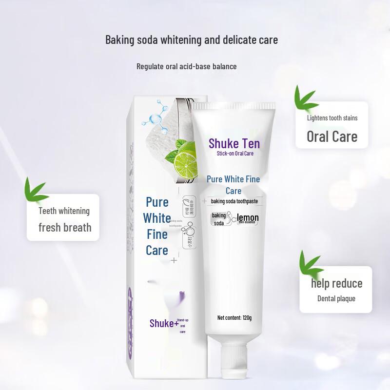 Shuke Baking Soda Whitening & Gum Care Toothpaste