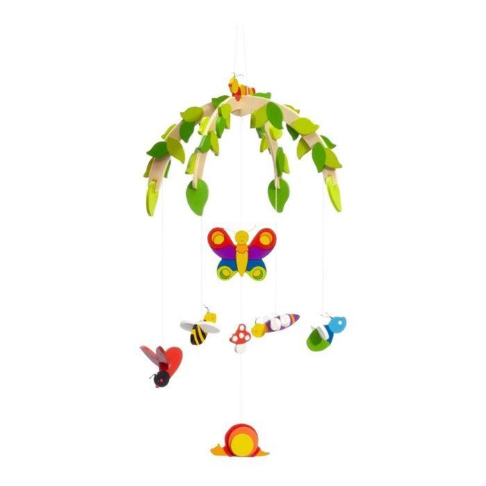 Cause Mobile Insectes en bois