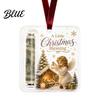 Money Gift Decor Christmas Cash Holder Ornament Acrylic Angel Santa Cat Tree Hanging for Xmas Tree Holiday Party Decoration with Lanyard Ornament