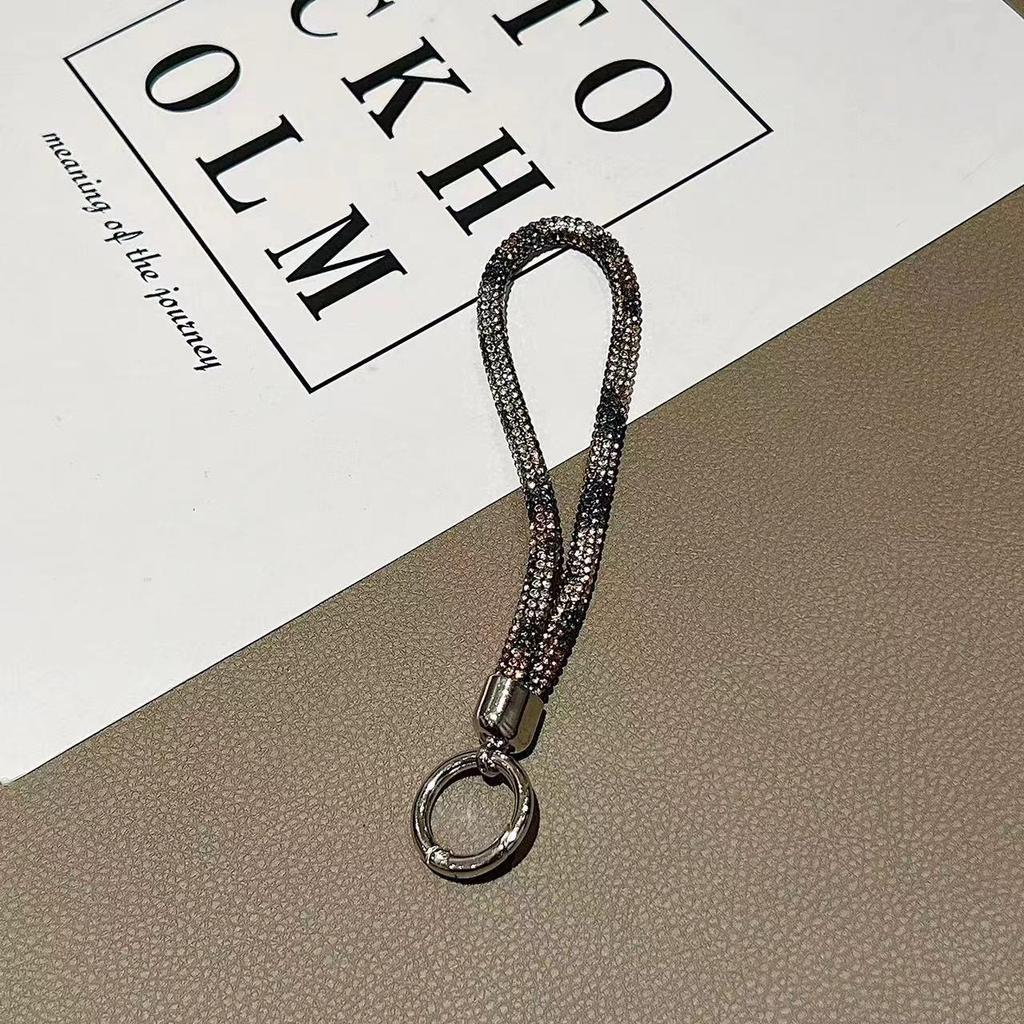 Advanced Colorful Goddess Diamond Phone Lanyard: Anti-Lost Pendant for Cases, Cameras, Water Bottles.