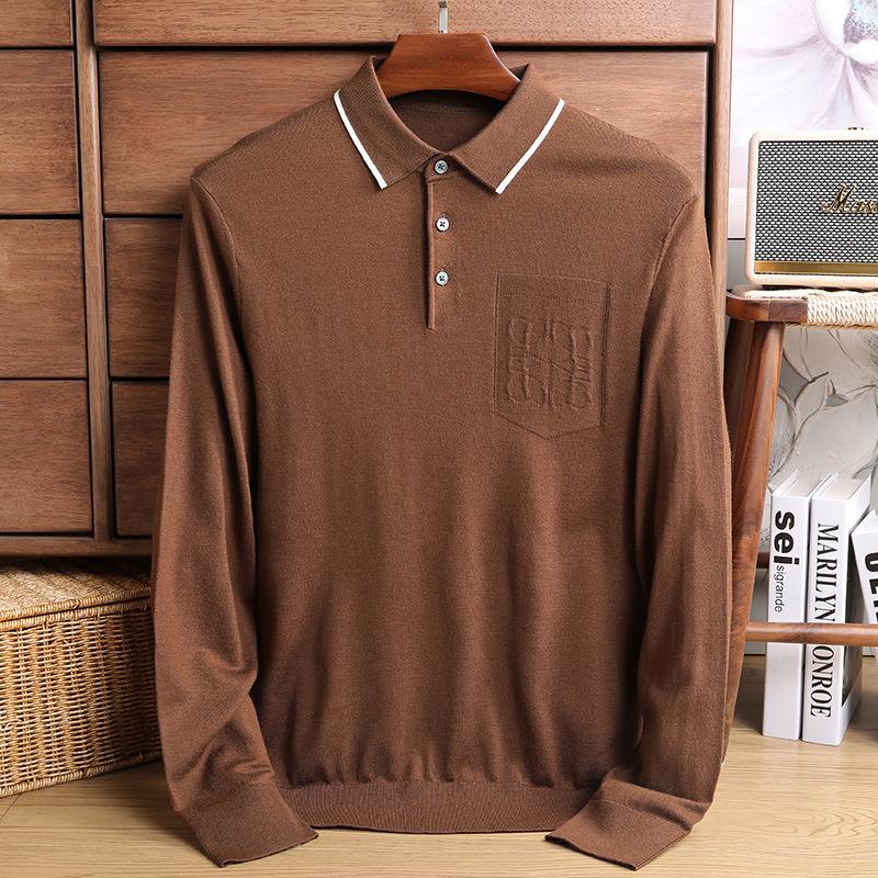 Vielseitiger lässiger Pullover für Mittelalte und Ältere, Unterhemd, Väterbekleidung