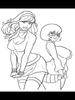 Michiko & Hatchin Daph And Vel Oversized Unisex T-Shirt