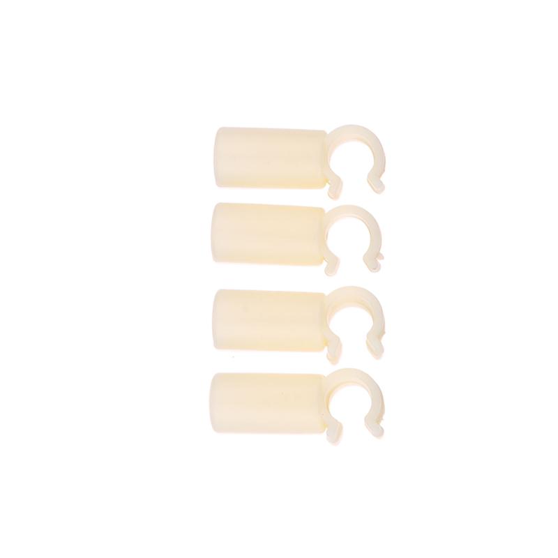 4Pcs Garden Plant Bracket Fixing Joint Mosquito Net Pole Buckle Grip Bed Curtain Cross Bar Hook Wardrobe Tent Fitting