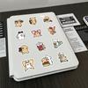 120 Cute Puppy Line Stickers for Children's Stationery, Laptop, and Water Cup Decoration