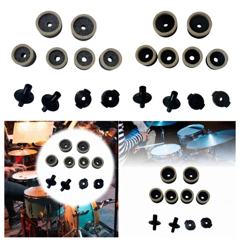 Dadi Rapidi per Piatti Set di Batteria Migliora il Suono Accessori Professionali per Batteria per Kit di Strumenti a Percussione