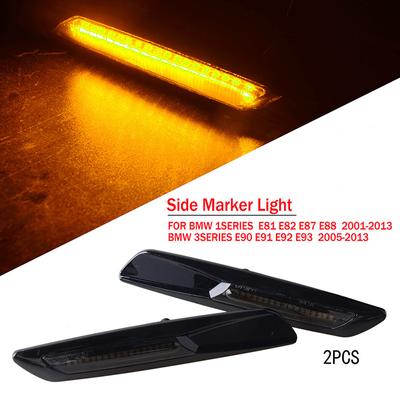 Car Dynamic Side Marker Light Turn Signal Indicator Lamp Assembly 12V Fit For BMW E60 E61 E39 E81 E82 E87 E90 E91 E92 E93