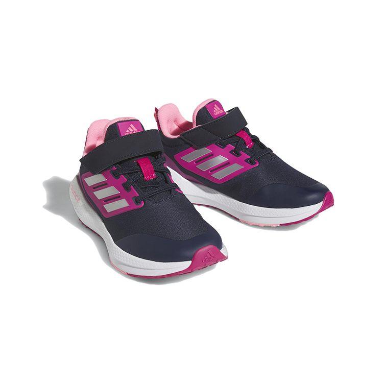 Adidas EQ21 Run 2.0 J Legend Ink Real Magenta Kids Sneakers Blue Silver-Metallic Team-Real-Magenta GZ2308