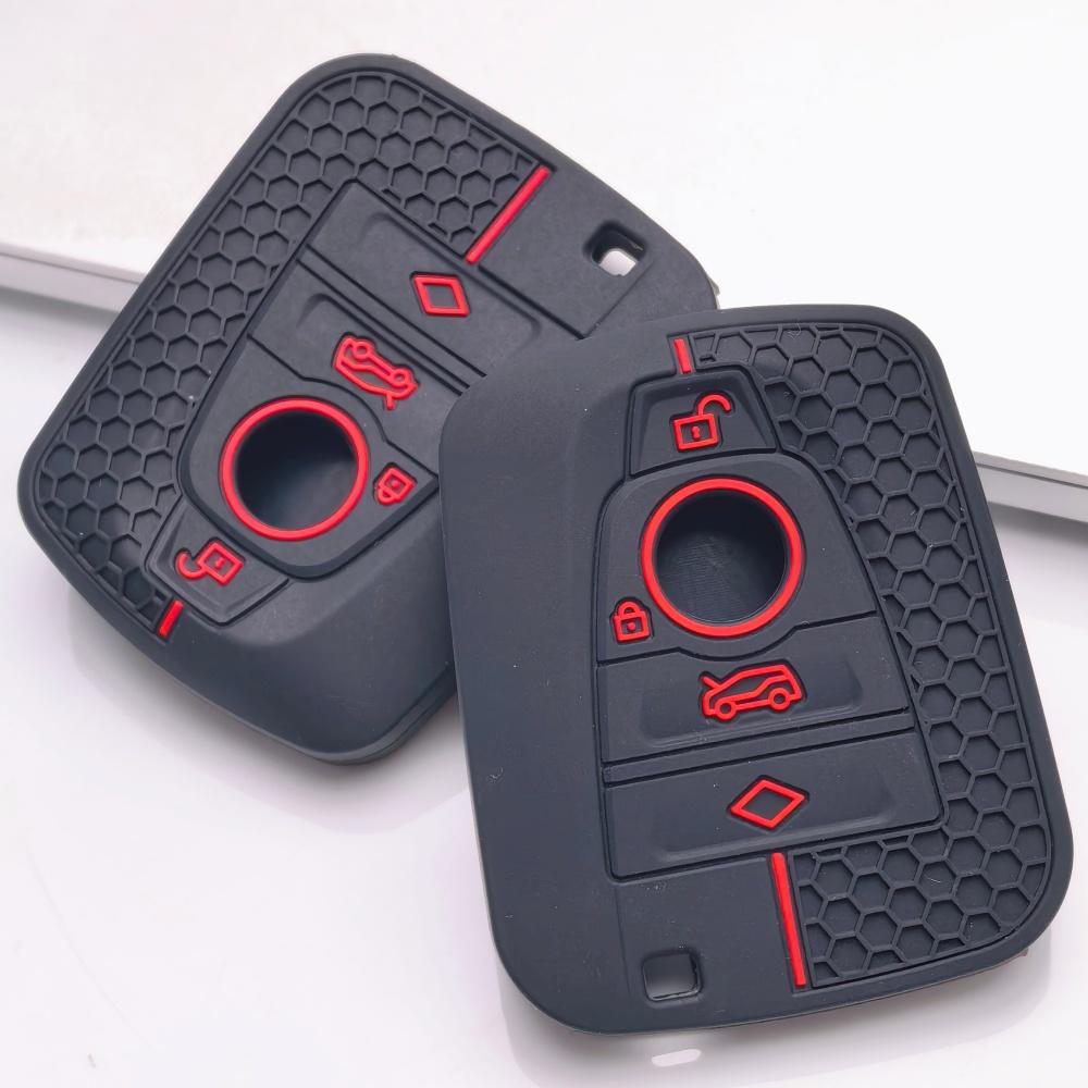 Copri Telecomando per BMW i3 i8 Anti-Graffio Antiurto Guscio Protettivo Portachiavi Struttura Antiurto Texture Morbida al Tatto Design Facile da Installare