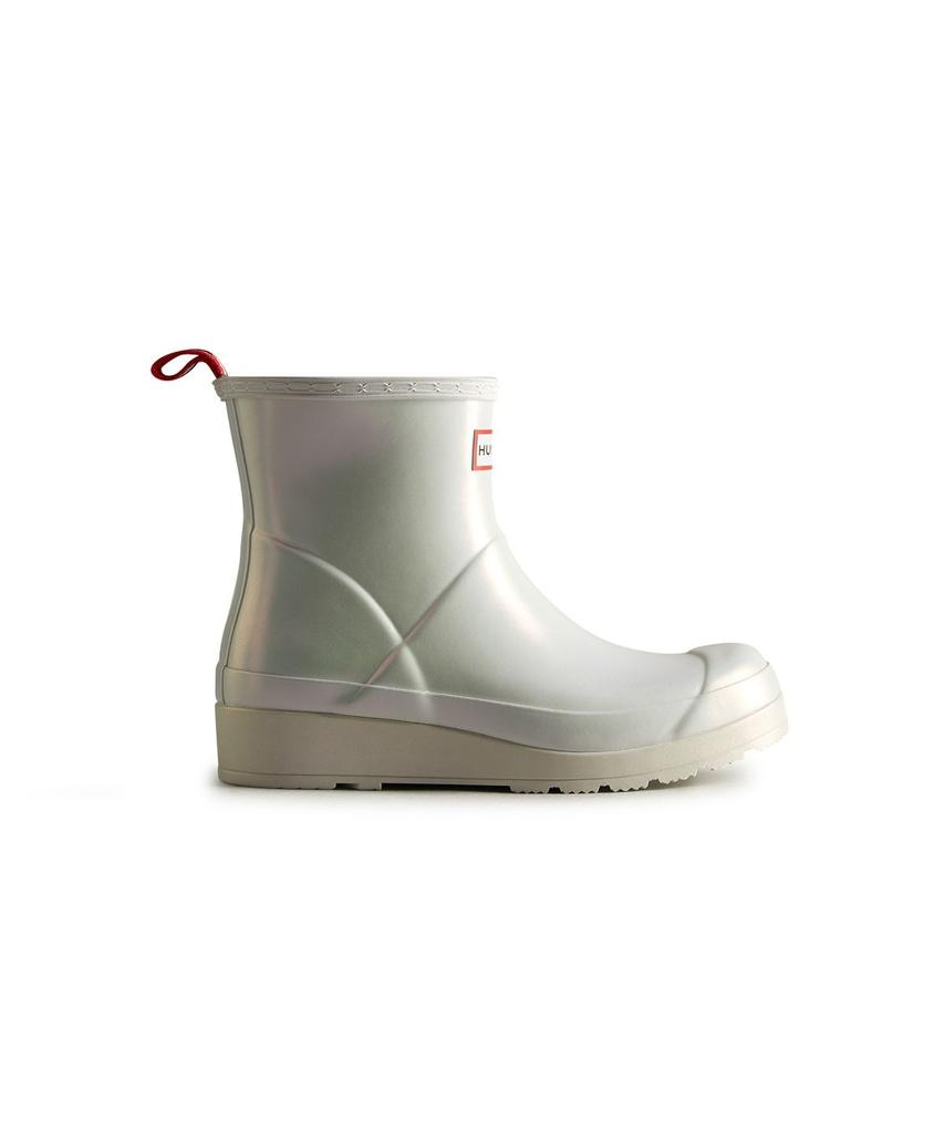 Hunter [Women] Play Short Nebula Rain Boots - Silver