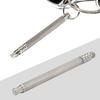Portable   Alloy Toothpick Integration Holders Anti Rust Non Disposable(silver )
