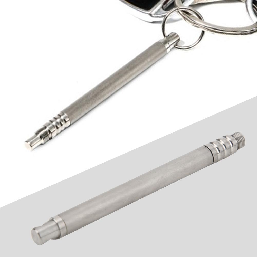 Portable Alloy Toothpick Integration Holders Anti Rust Non Disposable(silver )