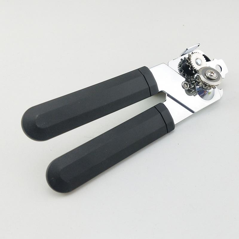 Safe Cut Can Opener Professional Stainless Smooth Edge Can Opener handheld Comfortable Handle Food Grade Opener for Kitchen