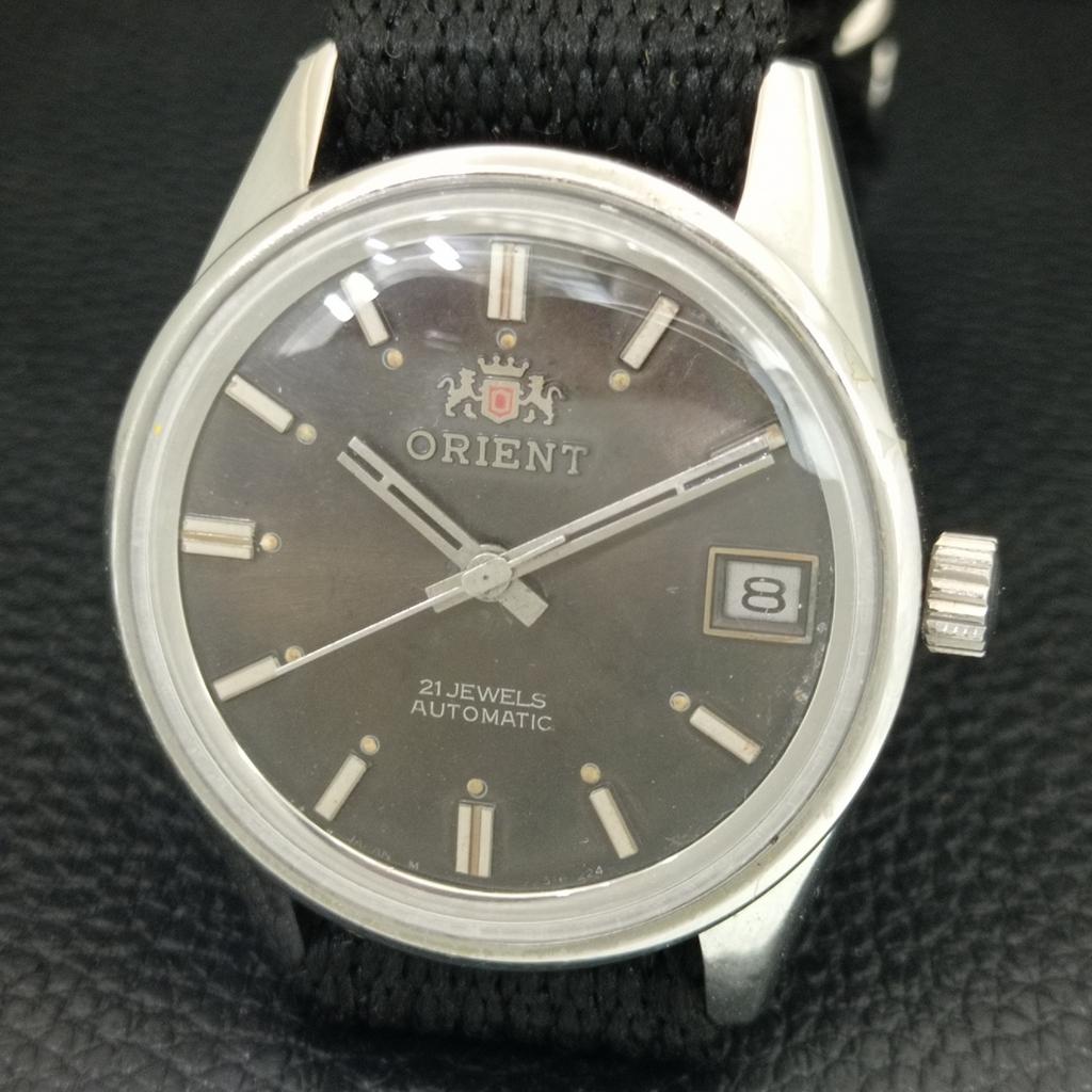 VINTAGE ORIENT AUTOMATIC JAPAN MENS ORIGINAL DIAL WATCH A704823-1