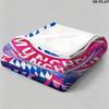 1PC FC Bayern Munchen Custom Name Patterned Flannel Blanket Suitable For All Seasons for Home Decor Warmth and Comfort Gifts Holiday Present