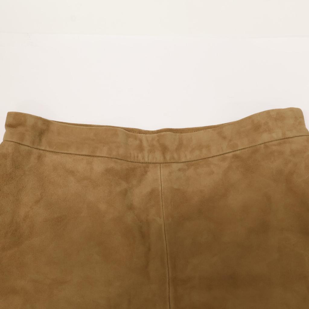Gemini WGZ1041102A0014 Suede Shorts Bottoms F Camel beigeUsed