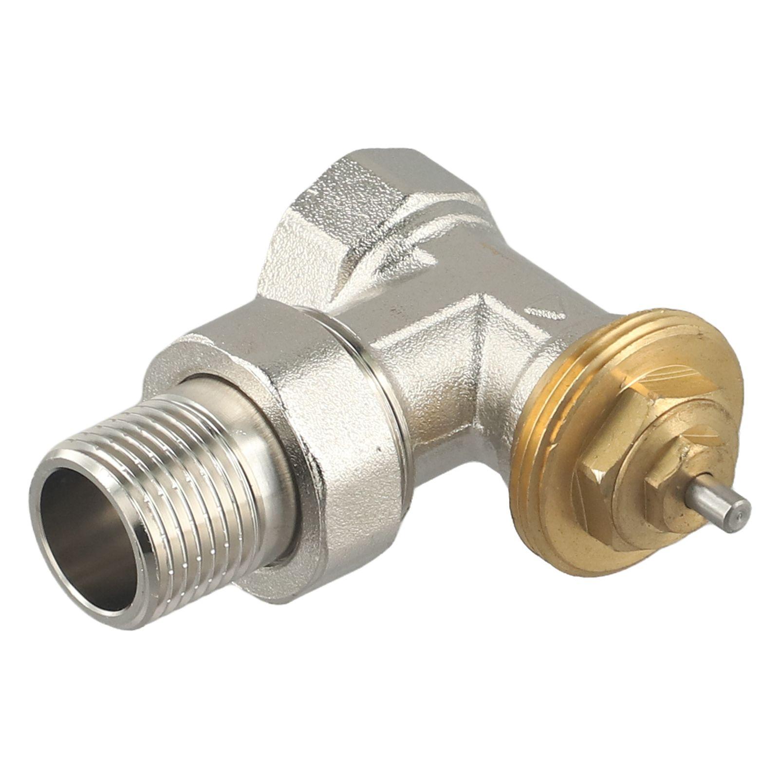 

DN15/DN20 Brass Angle Temperature Control Valve Thermostatic Regulating Valve Without Thermostatic Head For Radiator Valve Parts DN15