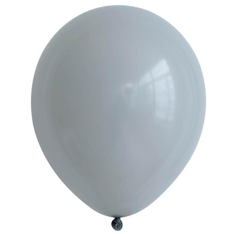 T02C!Gray White Balloon Garland Kit Metallic Silver Aluminium Foil Balloon Wedding Birthday Party Baby Shower Decoration